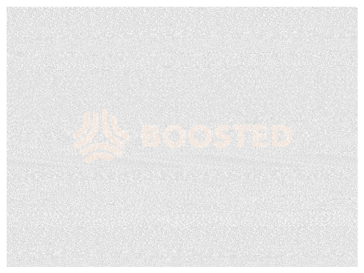 Boosted code art generated by a tool that has since gone offline. Otherwise, I would credit them